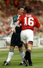 Well you're in luck, because here they come. 90s Football Ar Twitter Robbie Fowler And Roy Keane Exchange Pleasantries During The 1996 Fa Cup Final Http T Co Scxpuzf1ue