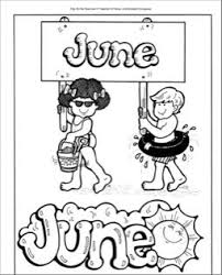 June Summer Clip Art Clip Art Summer Clipart Clipart Black And White
