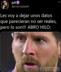 Abro hilo de.