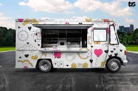 Download Psd Burger Food Truck Design Mockup Free Psd Freebies Mockup