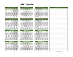 This website shows every (annual) calendar including 2021, 2022 and 2023. Printable 2025 Calendar Wikidates Org