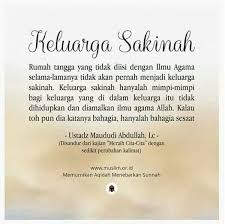 Keluarga Sakinah Islamic Quotes Bijak Motivasi