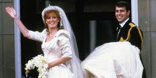 The couple released photos of their wedding yesterday, but many noticed the absence of the bride's father, prince andrew. In Photos The 1986 Royal Wedding Of Prince Andrew And Sarah Ferguson