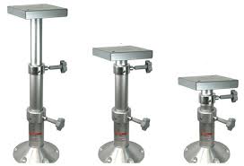 Telescopic Table Bed Pedestal Mount Boat Marine Motorhome Garage Rv Telescopic 7091046665059 Ebay Boat Table Adjustable Table Adjustable Height Table