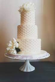 Swiss Miss Retro Wedding Cakes Simple Wedding Cake Dot Cakes