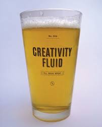 Creativity Fluid Beer Beer Humor Beer Glass