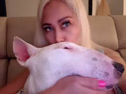 Can't sleep beside this Bull Terrier!