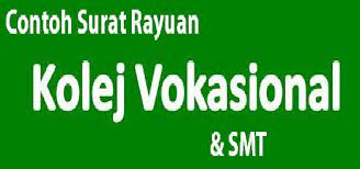 Kolej vokasional dan sekolah menengah teknik merupakan sekolah yang mengutamakan latihan kemahiran dalam silibus akademik mereka sistem permohonan ke kolej vokasional (kv) dan sekolah menengah teknik (smt) dibuka dan ditutup. Contoh Surat Rayuan Kolej Vokasional Dan Smt