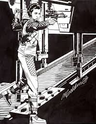 Hoth Leia Comic Art Michael Golden Star Wars Art Princess Leia Art Comic Art