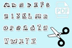 26 witzige ausmalbilder zum thema alphabet. Abc Buchstaben Zum Ausdrucken Buchstaben Vorlagen Kribbelbunt