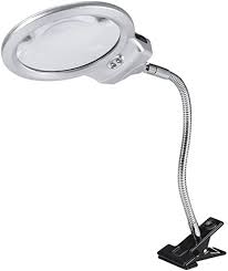 Maybe you would like to learn more about one of these? Led Lighted Magnifier Desk Lamp 2 25x 5x Lighted Metal Hose Clamp Swing Arm Table Desk Magnifying Glass Magnifier Amazon Com