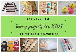 Sewing projects for the bedroom include bedroom organizers, blankets, pillowcases, ruffled shower curtains and ruffled duvets. 30 Fun And Easy Sewing Projects For Kids And Teens Hello Sewing