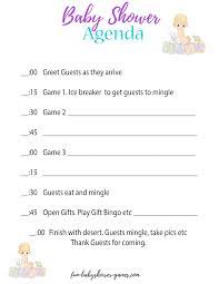 As you write and deliver your speech, keep the following tips in mind Baby Shower Agenda A Hostess Secret Weapon