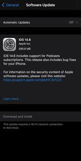 Apple releases iOS 14.6 & iPadOS 14.6 Update (Download Now)