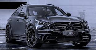 Carscoops Ahg Sports Menacing Infiniti Qx70 Lr3 Wide Body Infinity Suv Suv Nissan Infiniti