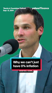 Matthew Luzzetti, Chief U.S. Economist at Deutsche Bank explains why we  can't just have 0% inflation. This clip is from Yahoo Finance’s ‘Stocks in  Translation’ podcast. #yahoofinance ...