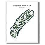 The Links Golf Club, Idaho Golf Course Maps and Prints - Framed ...