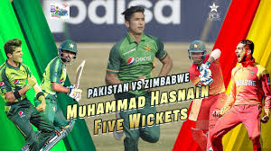 Watch cricket india, pakistan, south africa, england, australia, new zealand, bangladesh, west indies, sri lanka, zimbabwe. Muhammad Hasnain 5 Wickets Pakistan Vs Zimbabwe 3rd Odi 2020 Pcb Md2t Youtube