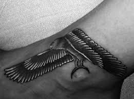 Birds were once thought of the closests being to the i think the falcon tatoo represents a bird that is fighting because they got the tatoo of it so i think that. The Falcon On Her Ankle A Guide To Rihanna S Tattoos Her 25 Inkings And Capital Xtra