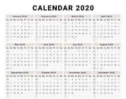 Calendar 2020 Free Template With Weeks Calendar Template Calendar Printables Blank Monthly Calendar