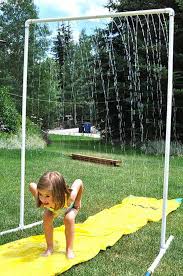 When you install a sprinkler system, you might use pvc or polyethylene piping to deliver water to the sprinkler heads. 20 Easy Pvc Pipe Projects For Kids Summer Fun Amazing Diy Interior Home Design