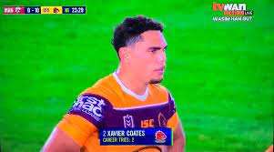 Read the coates surname history and see the family crest, coat of arms for the english origin. Aaron Chin On Twitter Our Png Brother Xavier Coates Score A Try Let S Go Brisbanebroncos Bronxnation Pngproud