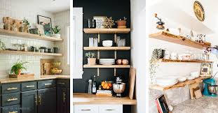 Kitchen shelves can take up a lot of wall space, but don't let that stop you from hanging your favorite pictures. 18 Best Open Kitchen Shelf Ideas And Designs For 2021