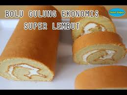 Kocok semua bahan jadi 1 kecuali butter leleh sampai mengembang pucat kental berjejak yah. Resep Bolu Gulung Ekonomis Super Lembut Youtube