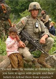 Helping The Helpless Its What Our Troops Do Around The World Military Heroes American Soldiers Soldier
