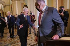 A roughly $1 trillion bipartisan infrastructure bill cleared a critical hurdle in the senate on saturday. P2e4zfwa78mk7m