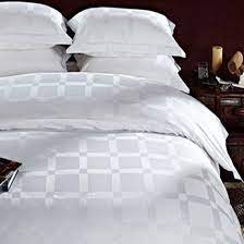The 100% cotton sateen fitted sheet allows the bedding to be breathable, which offers a sumptuous sleeping. China 100 Cotton Check White Bedding Sets Jacquard Bed Sheets Dobby Sheets China White Cotton Bedding Sets And Pure Cotton Bed Sheet Price