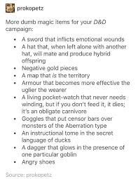 Might Actually Use The Goblin Dagger Dnd Funny Dungeons And Dragons Memes Dungeons And Dragons