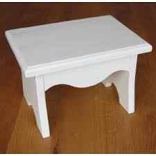White Wooden Step Stool For Children Amazon Co Uk Baby Banquinhos De Madeira Arte Em Madeira De Madeira