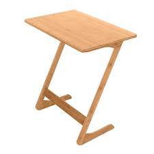 Rated 4.5 out of 5 stars. End Table Tv Tray Z Shaped Bamboo Sofa Couch Side Table Wood Color For Home Decor Office Laptop Desk Nesting Tables Accent Furniture Rayvoltbike Com