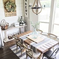 Placement Of Sign And Decor On Buffet Table Farmhouse French Country Dining Room Country Dining Rooms Farm House Living Room