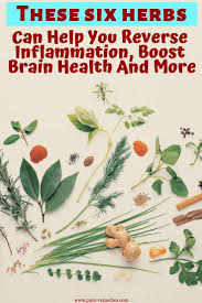 These Six Herbs Can Help You Reverse Inflammation Boost Brain Health And More Brain Health Herbs Health