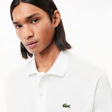 Amazon.co.jp: WHITE LACOSTE POLO L1212-001, Size 5 : Clothing, Shoes &  Jewelry