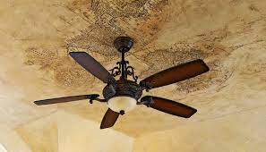 Three light old world hugger ceiling fan finish: Old World Ceiling Finish Mediterranean Family Room Dallas By Euro Design Build Houzz