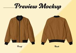 10 Desain Mockup Jaket Gratis Green Jaket