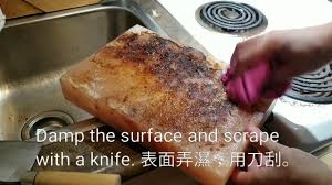 Will food stick to the block? How To Clean A Himalayan Salt Block Youtube