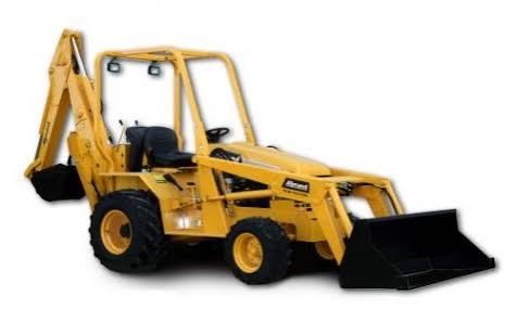 Allmand TLB 425 Backhoe Loader