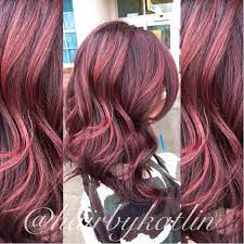 Red Violet Balayage Hair Styles Balayage Hair Violet Hair
