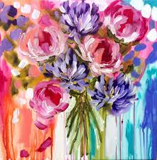 Dave j hogan / getty images. By Amanda Brooks Just Beautiful Flower Art Painting Abstract Flower Painting Original Art Painting
