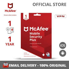 Jual Mcafee Mobile Security Plus Vpn 1 Device 1 Year Software Antivirus Online Januari 2021 Blibli
