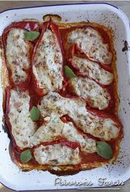 Poivrons Farcis A La Ricotta Chorizo Mes Brouillons De Cuisine Poivrons Farcis Recettes De Cuisine Cuisine