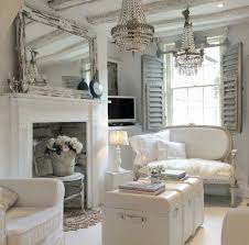 Beautiful Romantic White Living Room Pinned From Vintage White On Instagram Chic Living Room Shabby Chic Room Shabby Chic Living Room