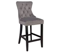Buy Argos Home Princess Stud Barstool Charcoal Bar Stools Argos Bar Stools Charcoal Bar Brown Leather Recliner Chair