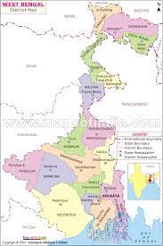 West Bengal All District Map District Map Of West Bengal | Download Scientific Diagram