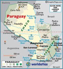 Map location, cities, capital, total area, full size map. Paraguay Maps Facts South America Map Map Paraguay