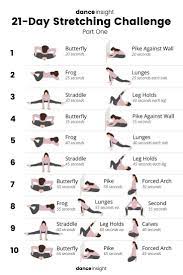 Then join us for the good morning challenge and make the a.m. 21 Day Stretching Challenge Free Download Improve Your Turnout Extensions And More While Building Flexibility Workout Easy Yoga Workouts Dancer Workout
